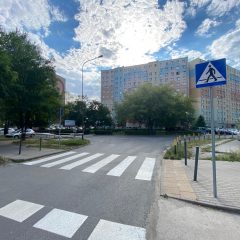 Bezpieczniejsze przejście dla pieszych na ul. Krynickiej