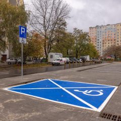 Nowy parking na ulicy Krynickiej!